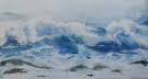 olas, 110x220cm